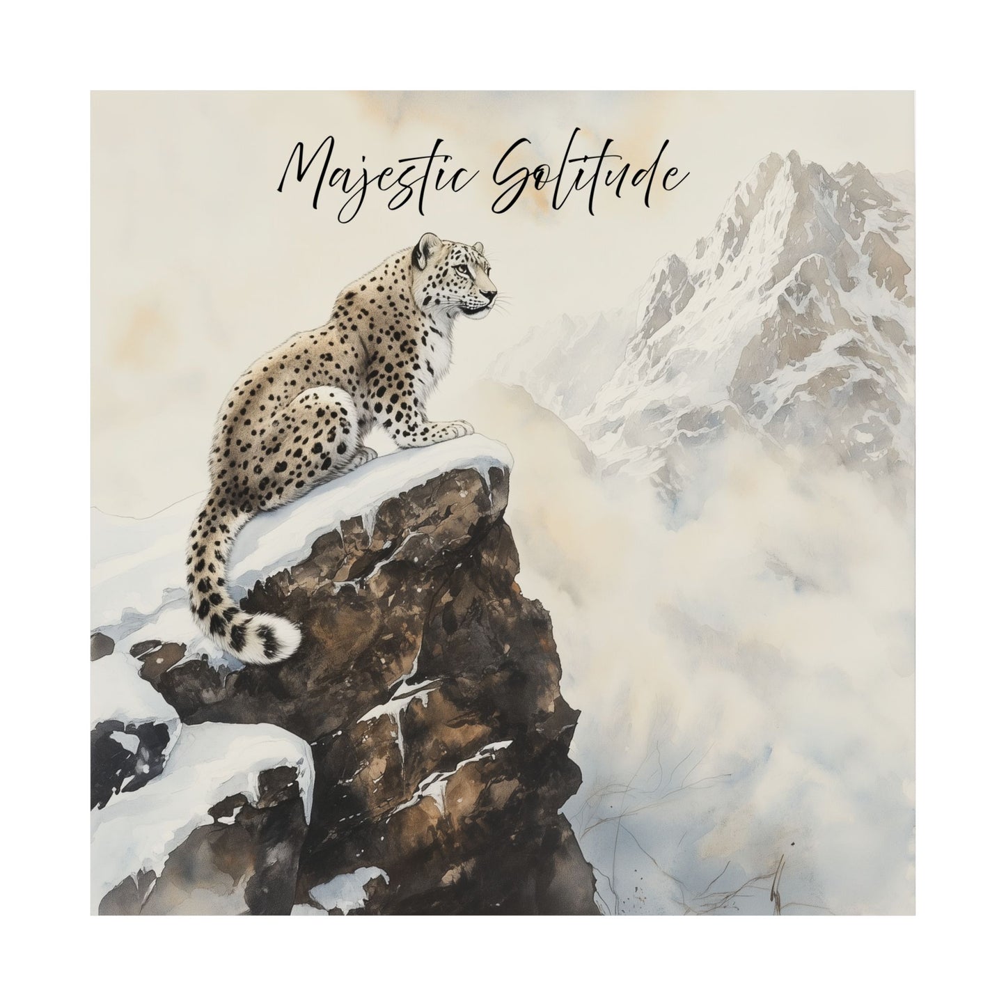 Majestic Solitude Matte Poster