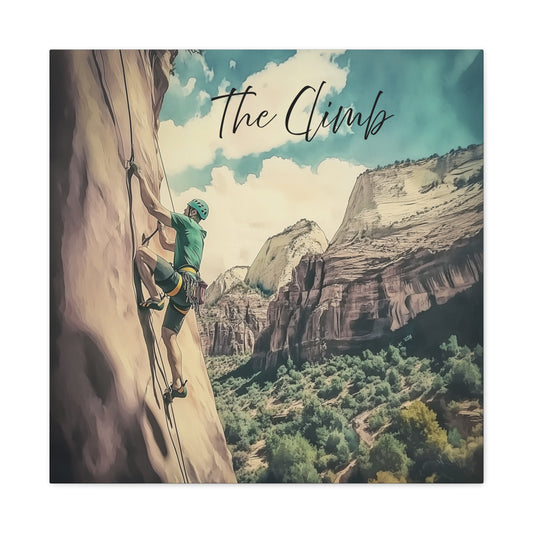 The Climb Canvas Print