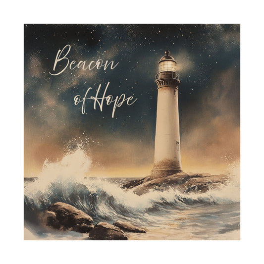 Beacon of Hope Matte Poster