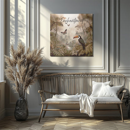 Enchanted Rainforest Nature-inspired Canvas Print-Living Room