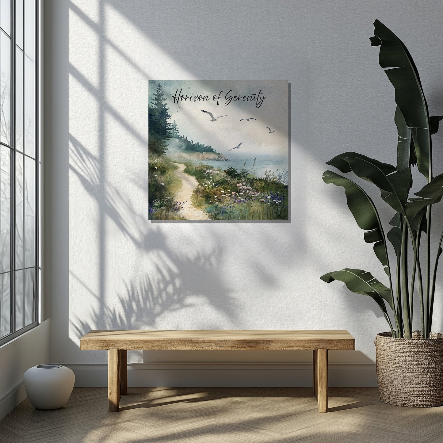 Horizon of Serenity Canvas Print