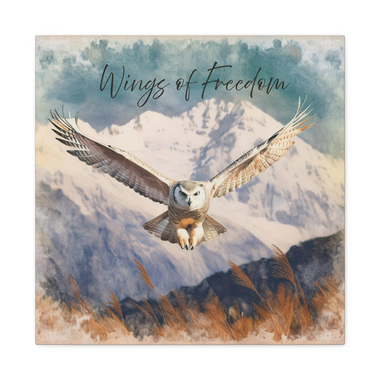 Wings of Freedom Nature-inspired Canvas Print